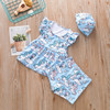2022 children Swimsuit new pattern Cartoon Swimsuit printing Swimming lovely modelling Fission Swimming suit wholesale