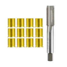 11PC 13PC M14螺套修复套装直槽丝锥火花塞螺套组合工具