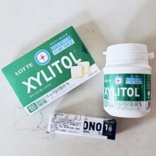韩国进口LOTTE乐天木糖醇口香糖16g薄荷味羽生结弦同款无糖