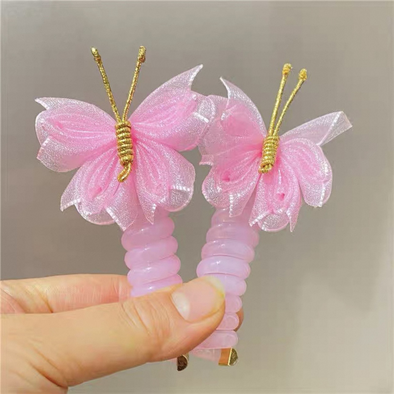 Línea telefónica trenzada transfronteriza, anillo para el cabello, perla, cabello trenzado recto, artefacto femenino, cola de caballo alta, burbuja, cabello trenzado, cuerda, accesorios para el cabello