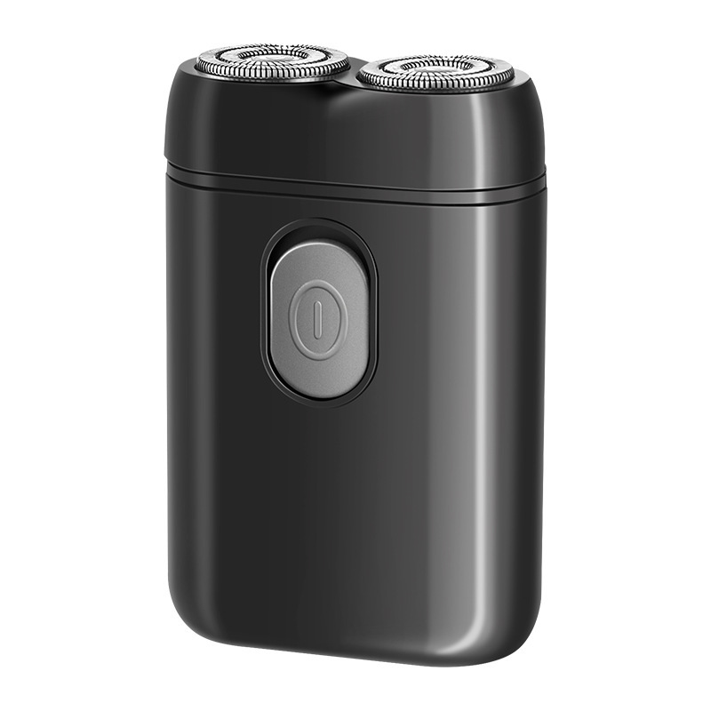 Afeitadora eléctrica transfronteriza, afeitadora portátil recargable, pistola de acero pequeña para hombre, Douyin, tres cabezales súper limpios