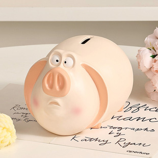 Flying Pig Piggy Bank, Funny and Creative, Can Go in and Out, Cute Ceramic Ornaments, Piggy Bank for Boys, Girls and Kidsren