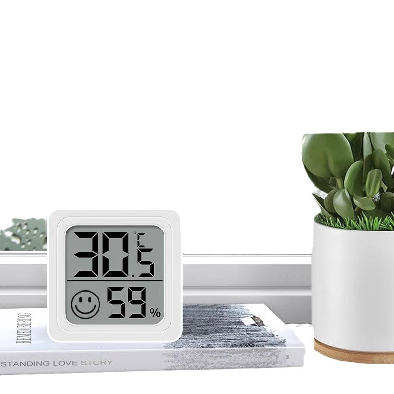 전자 고정밀 미니 건조 온도계 실내 온도 및 습도 측정기 정확한 차량 건조 온도 및 습도 측정기