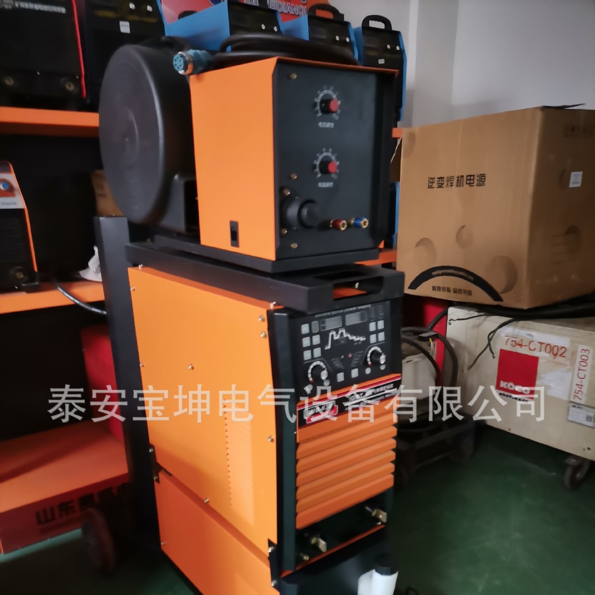 批发全数字双脉冲气体保护铝焊机MIG-500 380V组合式水冷一体机现