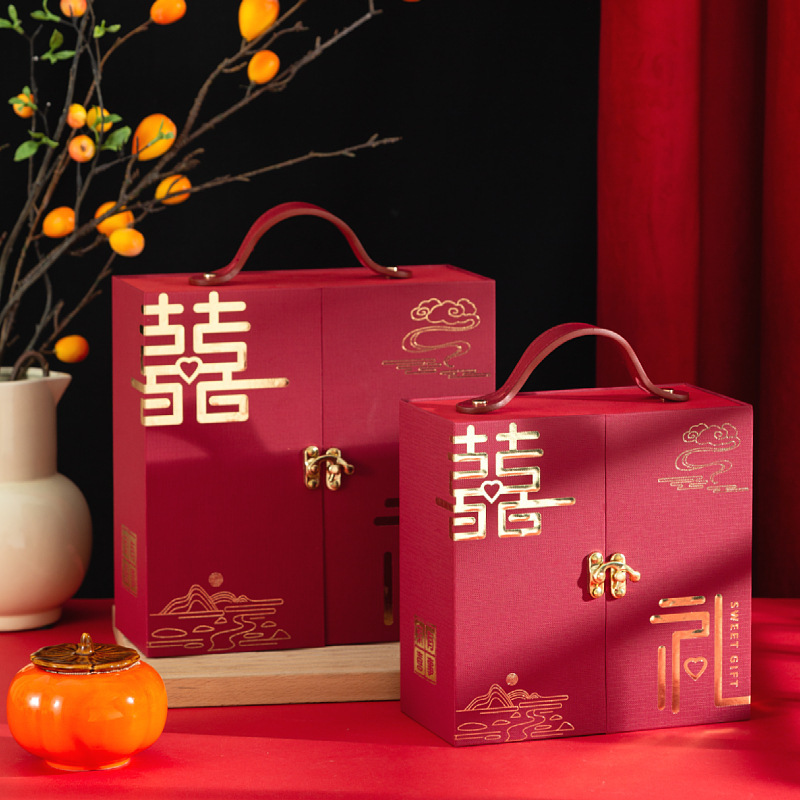 결혼 선물 가죽 여행가방