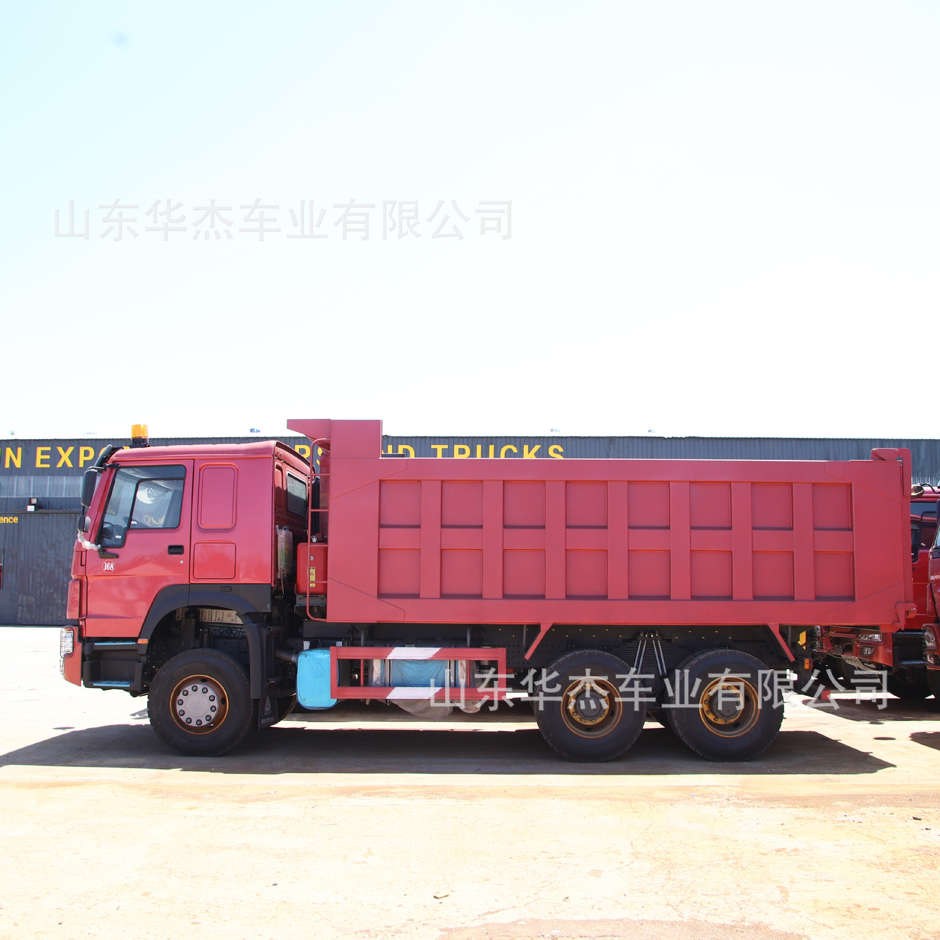 Brand new HOWO dump truck, 10-wheel dump truck, construction vehicle, muck truck, truck, trailer