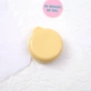 Glossy model-cream yellow airbag comb