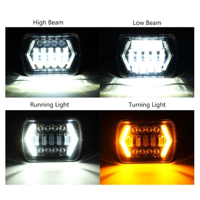Led Headlights, 5X7 Turn Signal – Ön faralar