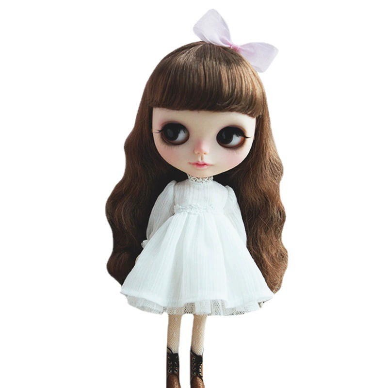 Куколка наряд (Blythe) для OB11/YOSD/BJD6 — набор из хлопка с обувью и сумкой, индивидуальная пошивка