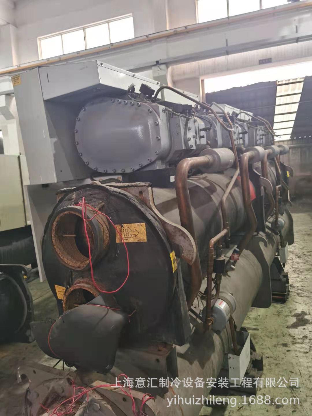 开利400冷吨螺杆冷冻机销售与出租