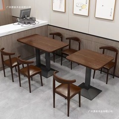 軽食麺館バーベキュー朝食飲食ファストフードテーブルと椅子の組み合わせミルクティー甘い店レストランテーブルは商用経済的である