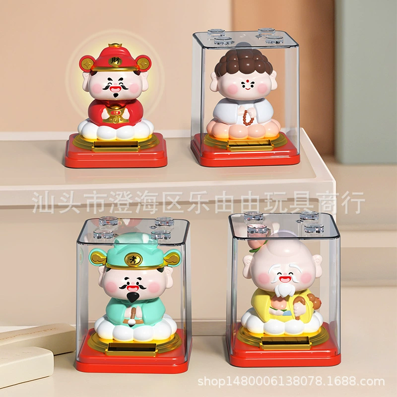 Новый национальный прилив богов богов богатства украшение рабочего стола украшение