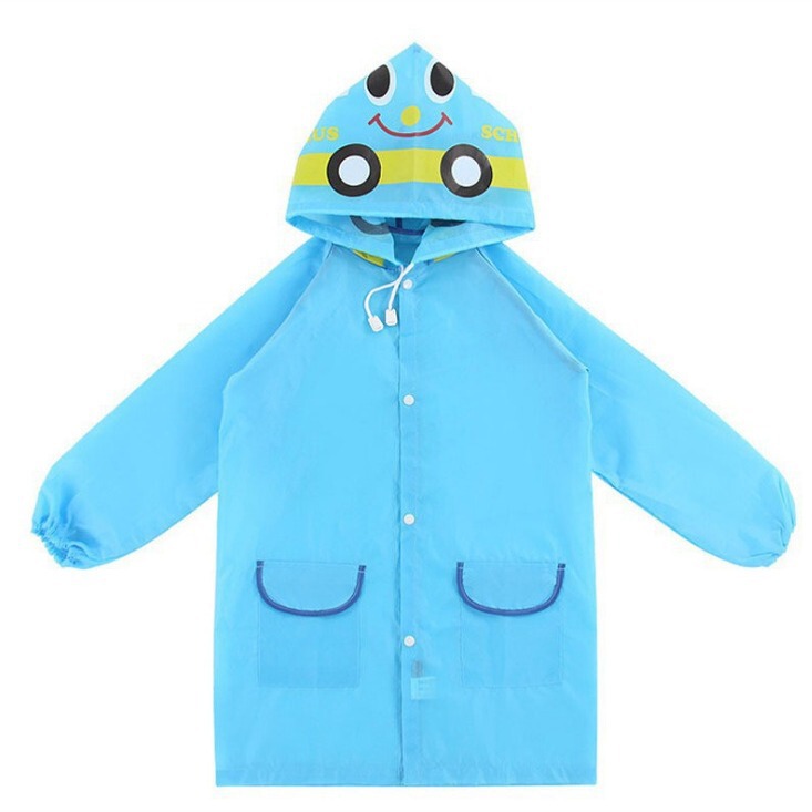 Children's Pullover Raincoat Kindergarten Boy Girl Baby Raincoat Student Poncho Ready Stock