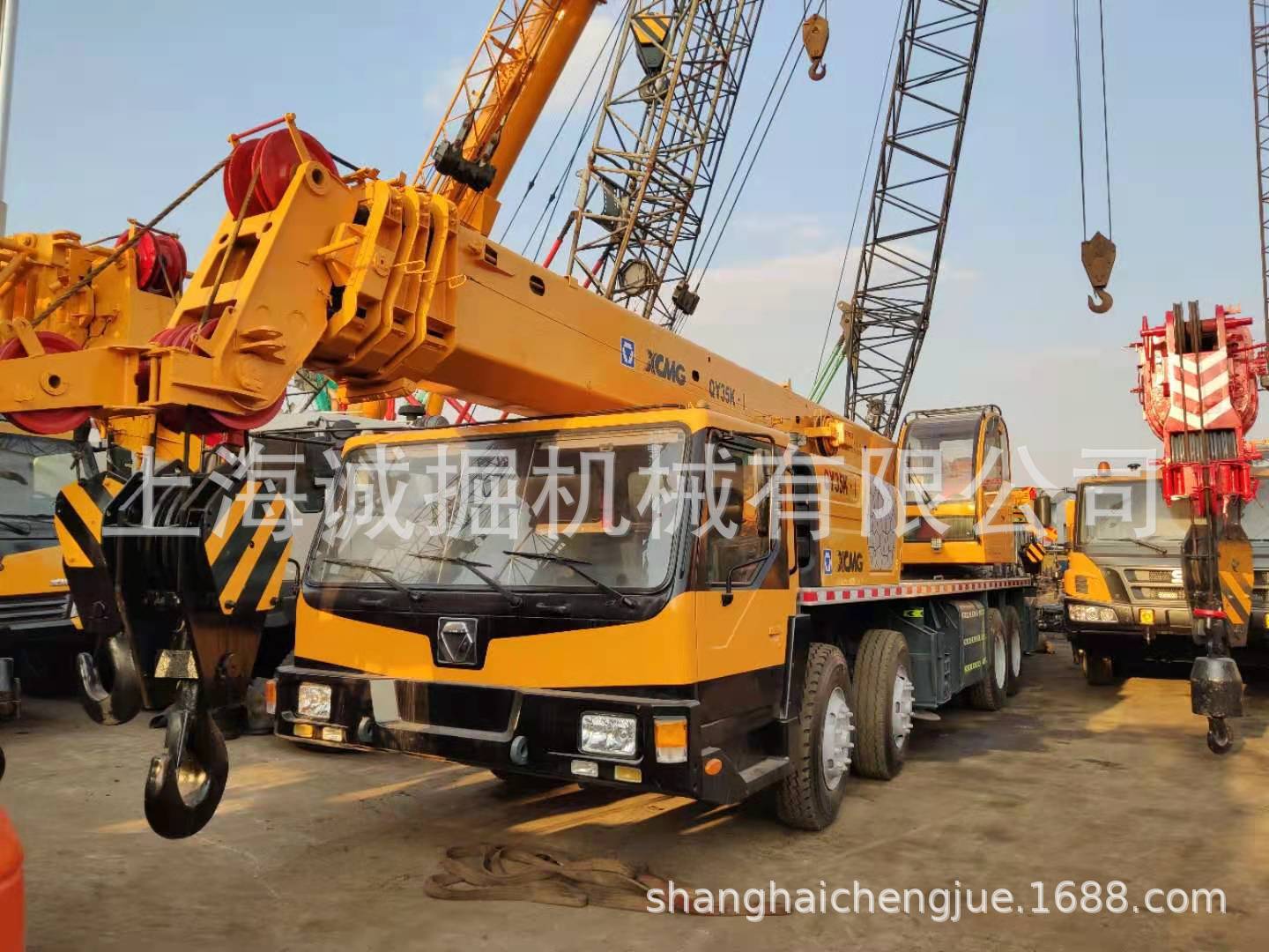二手徐工35吨吊车 XCMG QY35K汽车吊 四节臂