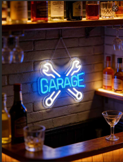 Transfronterizos venta caliente lámpara LED luminosa de neón acrílico lámpara USB patrón de cartel interior lámpara de decoración de fiesta