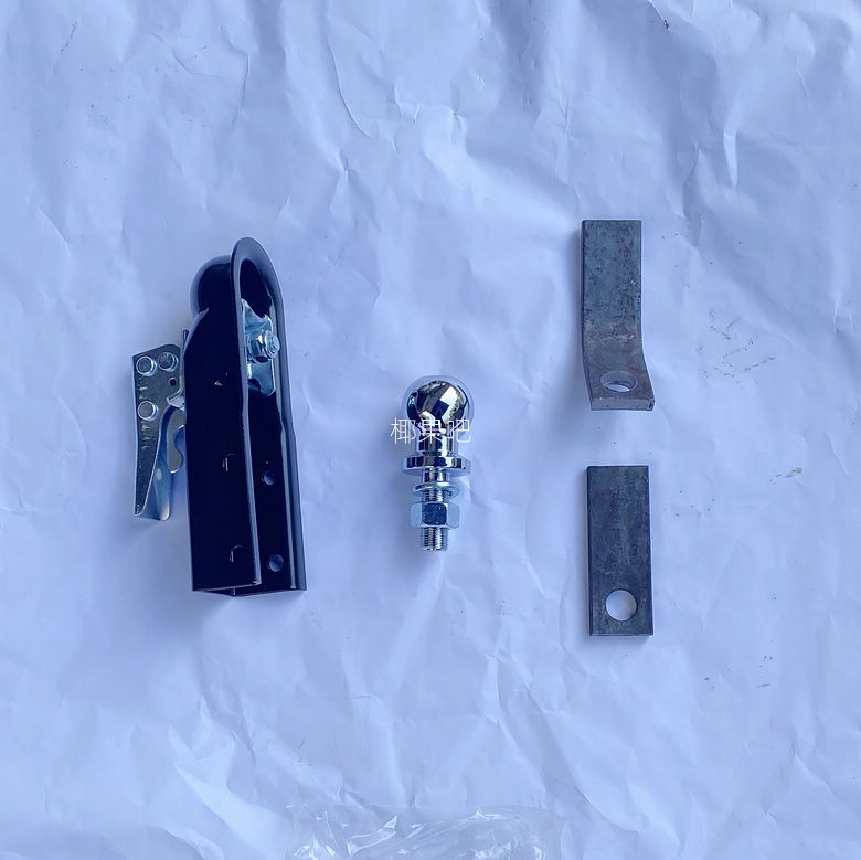 DIY four-wheel go-kart and ATV accessories, modified trailer chassis ball head, rear trailer equipment connector