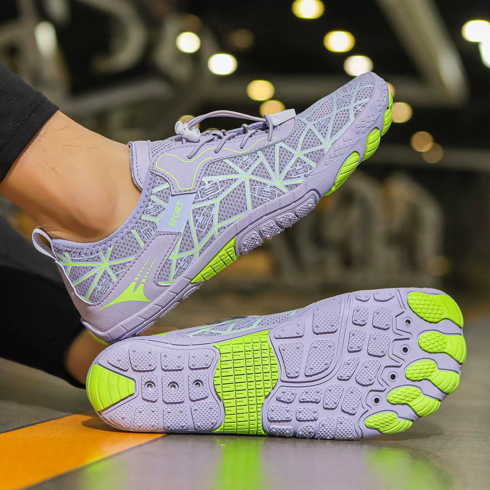 Сушащиеся немерзящие водные кроссовки, дышащая обувь для пляжа и Indoor gym,EU 35–47