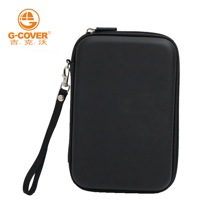 现货批发PU材质7寸数码小件收纳包GPS导航仪外壳盒 EVA硬壳