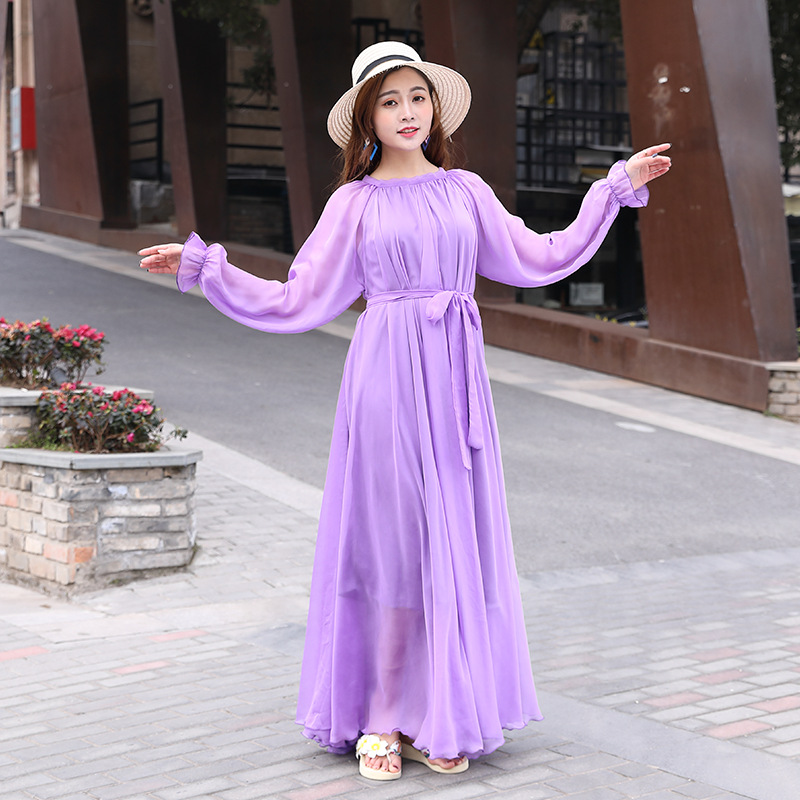 연잎긴팔 30D 퍼플(4m회전)
