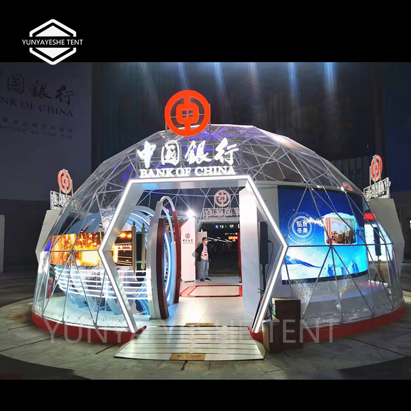 厂家直销10米球形帐篷 多边形门框 户外宣传活动 网红泡泡屋
