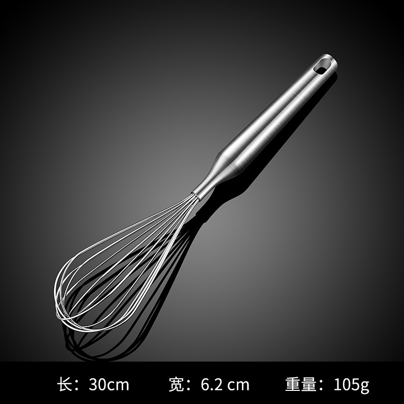 Manueller Schneebesen Aus Edelstahl Für Eier Und Backwaren_voghion.com