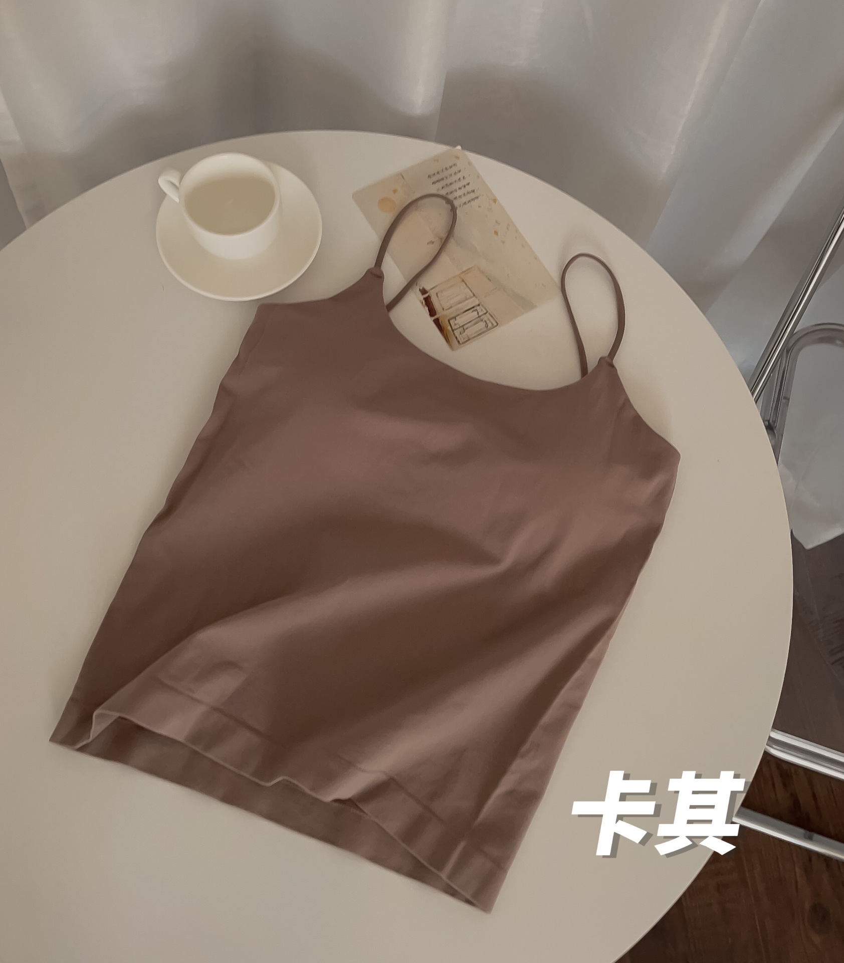 Nuevo estilo de belleza espalda camisola taza fija de las mujeres desgaste interior y exterior chica caliente casual tubo superior camisola mujeres