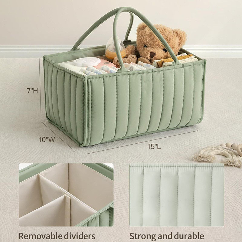 Foldable Mommy Bag Storage Mother and Baby Bag Multifunctional Diaper Storage Bag Baby Supplies Storage Bag Storage Bag