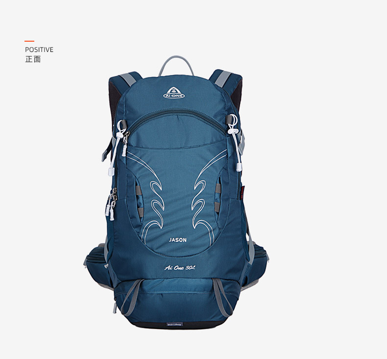 Ligero estante neto bolso al aire libre impermeable deportes alpinismo mochila 30L senderismo