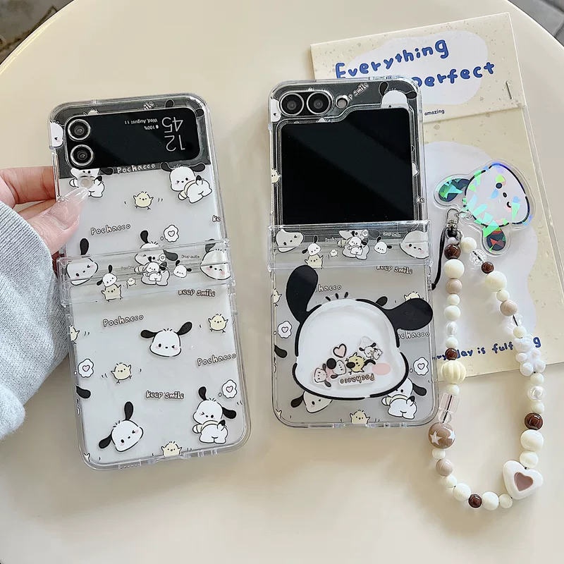 Samsung, милый совместимый чехол для телефона Galaxy Z Flip 6, защитный чехол, 4