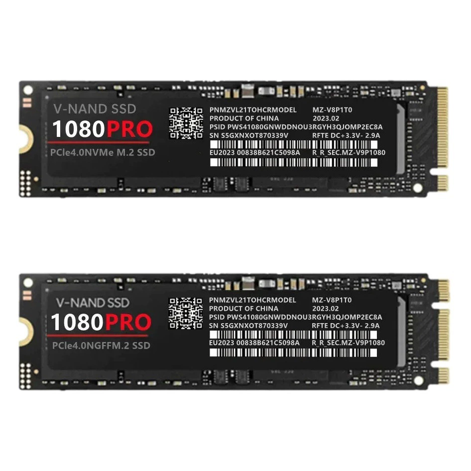 1080PRO 4 ТБ 2 ТБ 1 ТБ оригинальный твердотельный накопитель SSD M2 2280 PCIe 4,0 NVME SSD