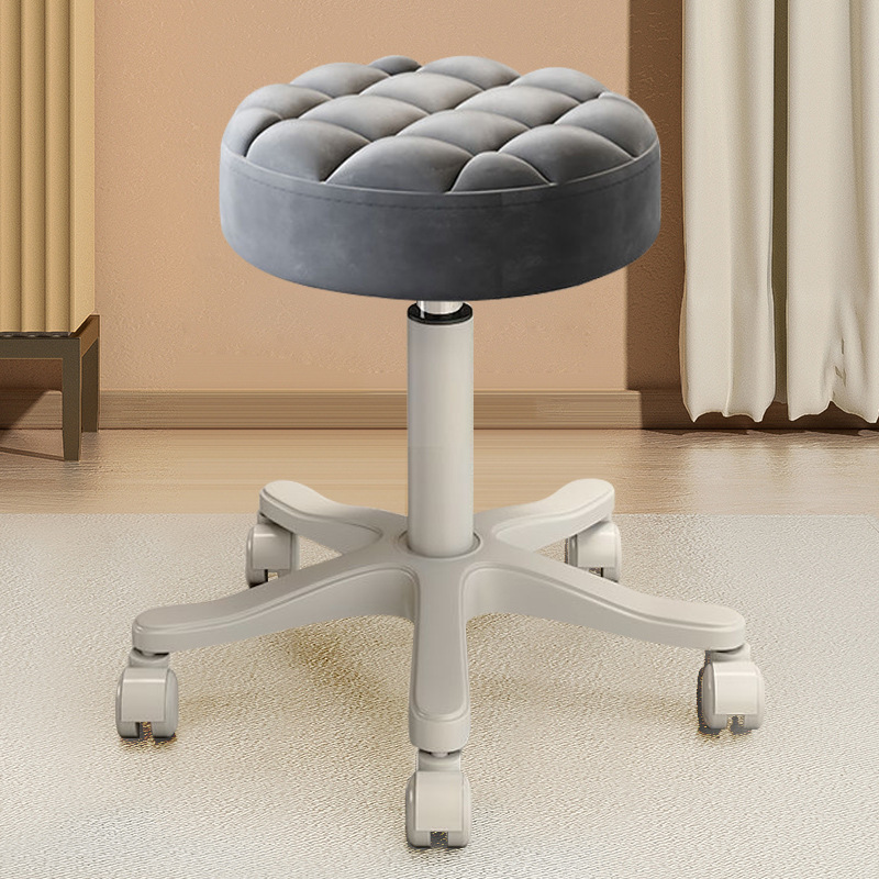 Thickened gray-thick white legs-export anti-slip white wheels