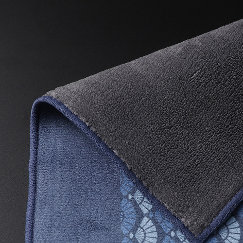 Double-sided velvet Chinese-style traditional painting, thickened Zen-inspired water-absorbent Japanese tea mat, tablecloth, pot-cleaning and dry-pouring tea towel, tea ceremony accessory