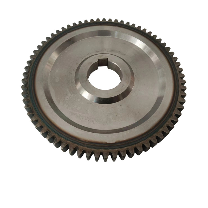 Gear manufacturer supplies right-hand helical gears made of 45# steel, custom-machined industrial gears according to drawings