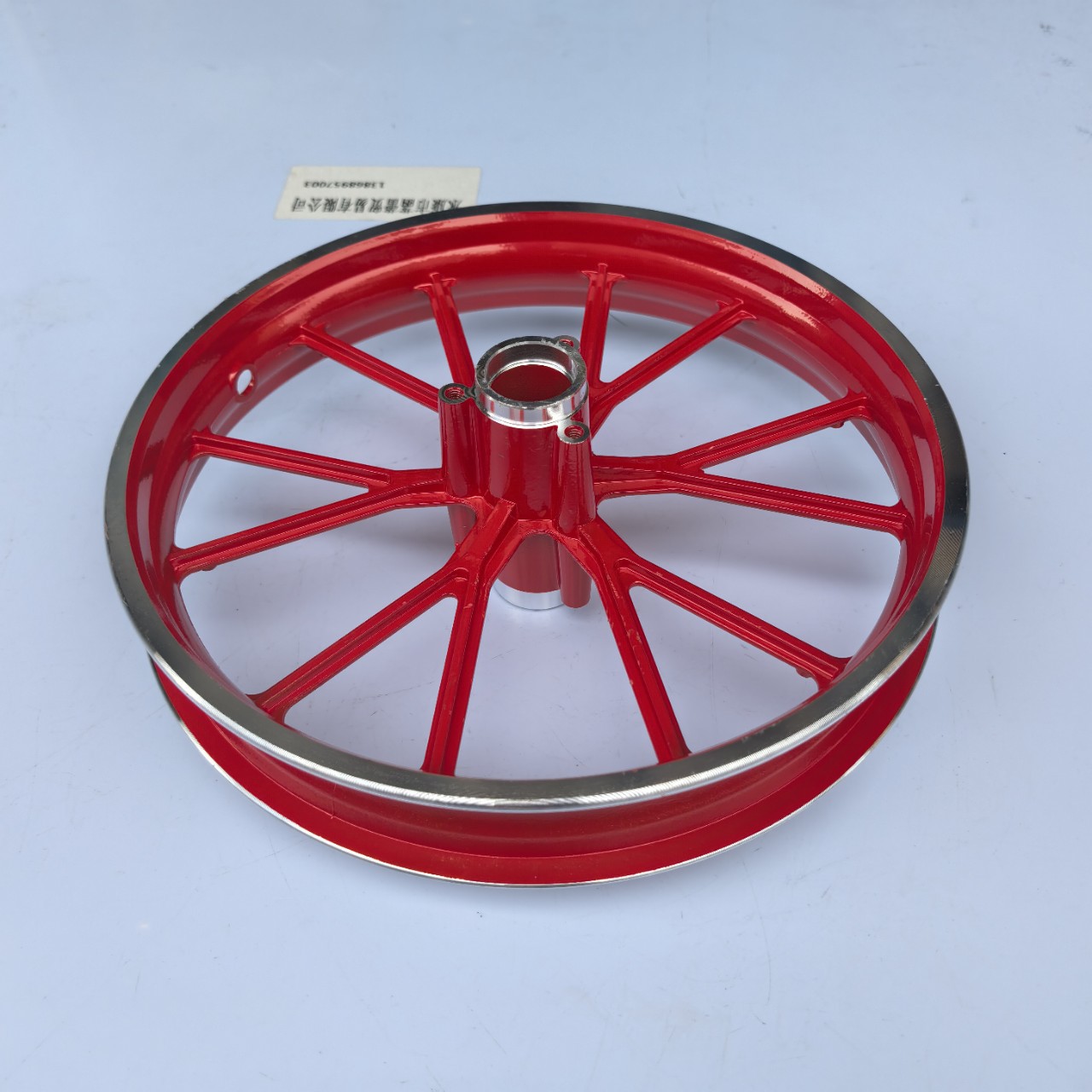 Mini Two-Stroke 47/49Cc Small Off-Road Motorcycle 2.5-10inch Front and Rear Aluminum Rims
