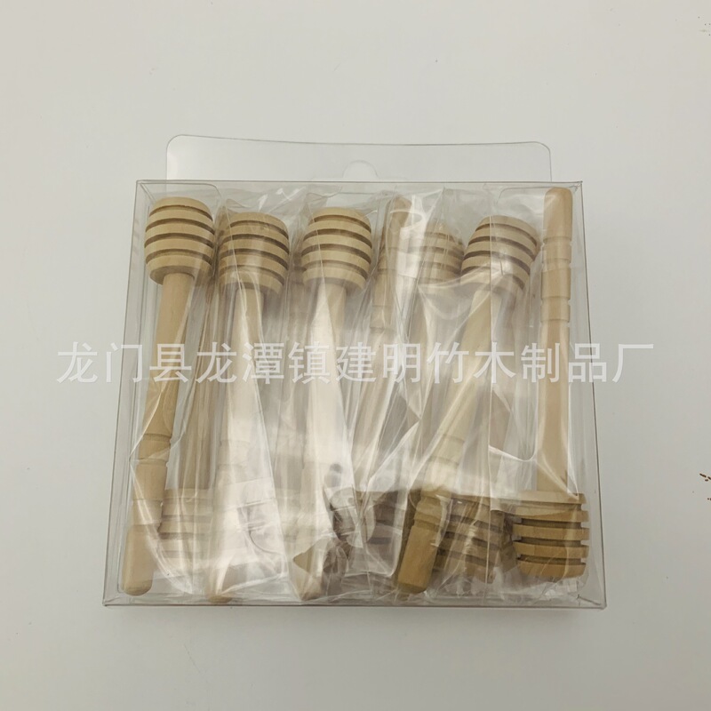スポット蜂蜜棒木製攪拌棒蜜棒ミルクティージャムコーヒー実木攪拌棒|undefined