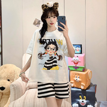 �羳��ó�ļ�˯��Ů����̿���ͷ��ͨӡ������ins�����п���͸��