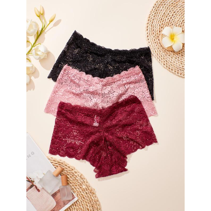 R 32805 Plus Size Lace Briefs Cross-Border Aliexpress Amazon