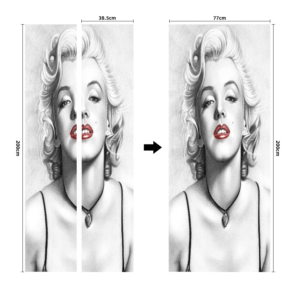 Pegatinas para puertas 3D respetuosas con el medio ambiente, autoadhesivos, fabricantes de origen al por mayor, patrones populares transfronterizos de alta definición, adhesivos para puertas impermeables, a prueba de aceite y antiincrustantes