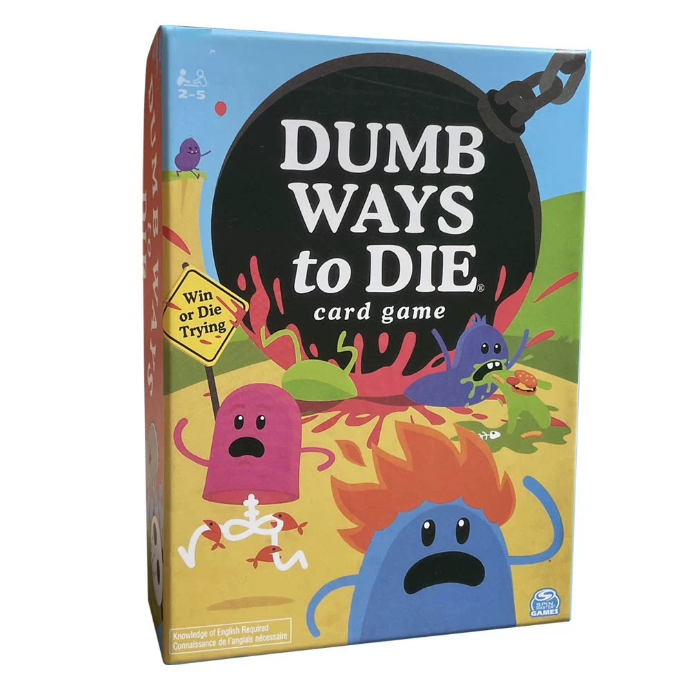 Плюшевые карточные игры Dumb Ways to Die