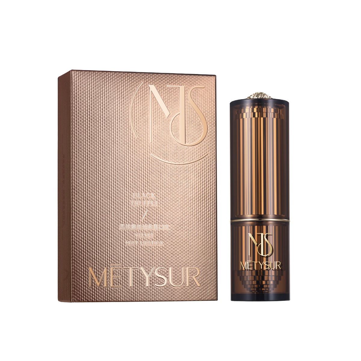Belleza, trufa negra, veludo, lápiz labial, mate, niebla, veludo, larga duración, no se desvanece, lápiz labial