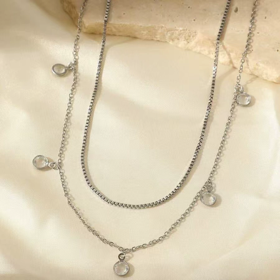Поясная цепочка (body chain), европейский стиль с кисточками и коробкой, простой элегантный аксессуар