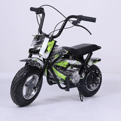 Direct mini electric motorcycle: Elektrikli motosikletlər - green
