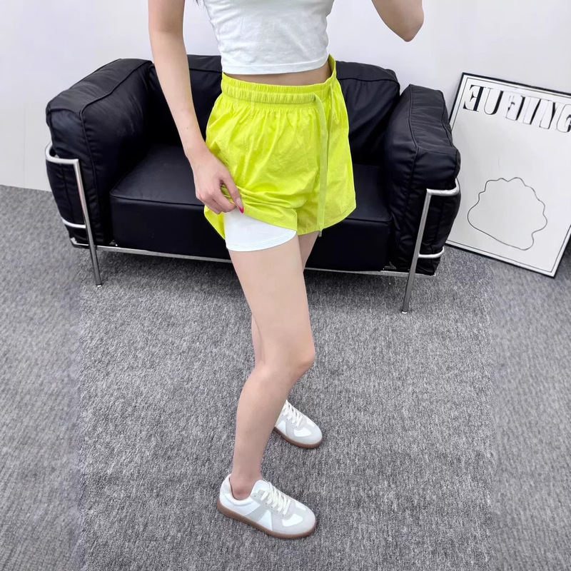 Ader Women's Summer Shorts Stylish Quick-Dry Casual Simple Trendy Beach Sports Thin Versatile Loose Shorts Ader Women's Summer Shorts Stylish Quick-Dry Casual Simple Trendy Beach Sports Thin Versatile Loose Shorts