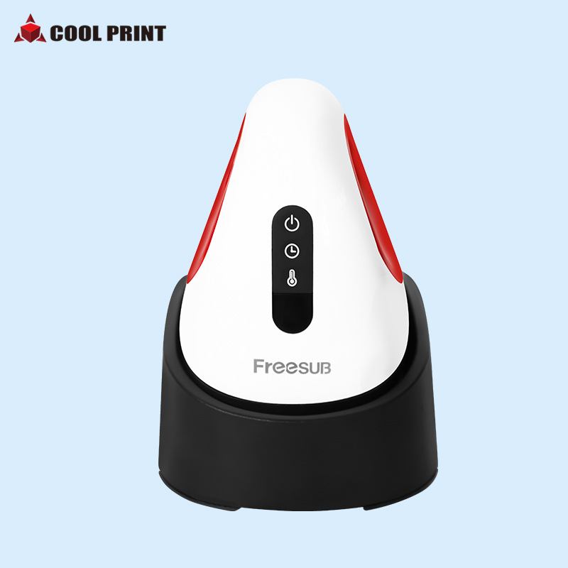 Transfronterizo nuevo portátil de mano horneador de sombrero sublimación caliente sombrero máquina de impresión de publicidad sombrero máquina de marca caliente rotatoria