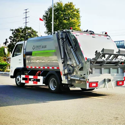 Meter Garbage Truck for Municipal – Elektrik zibil maşınları
