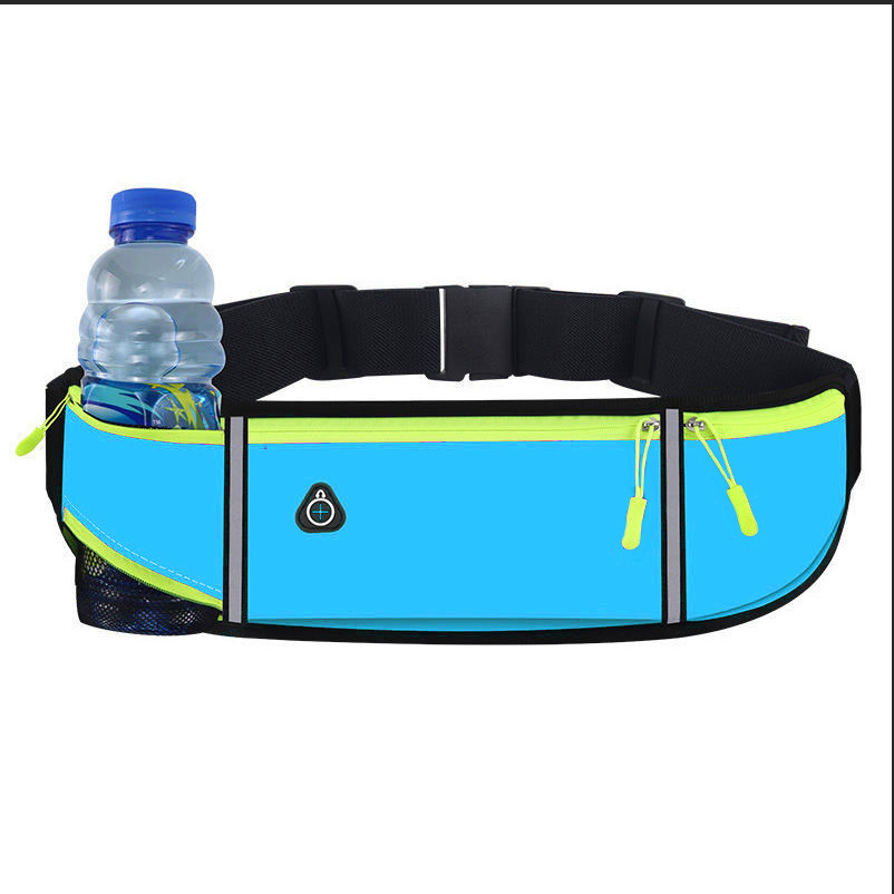 Azul hervidor de agua de tres bolsillos