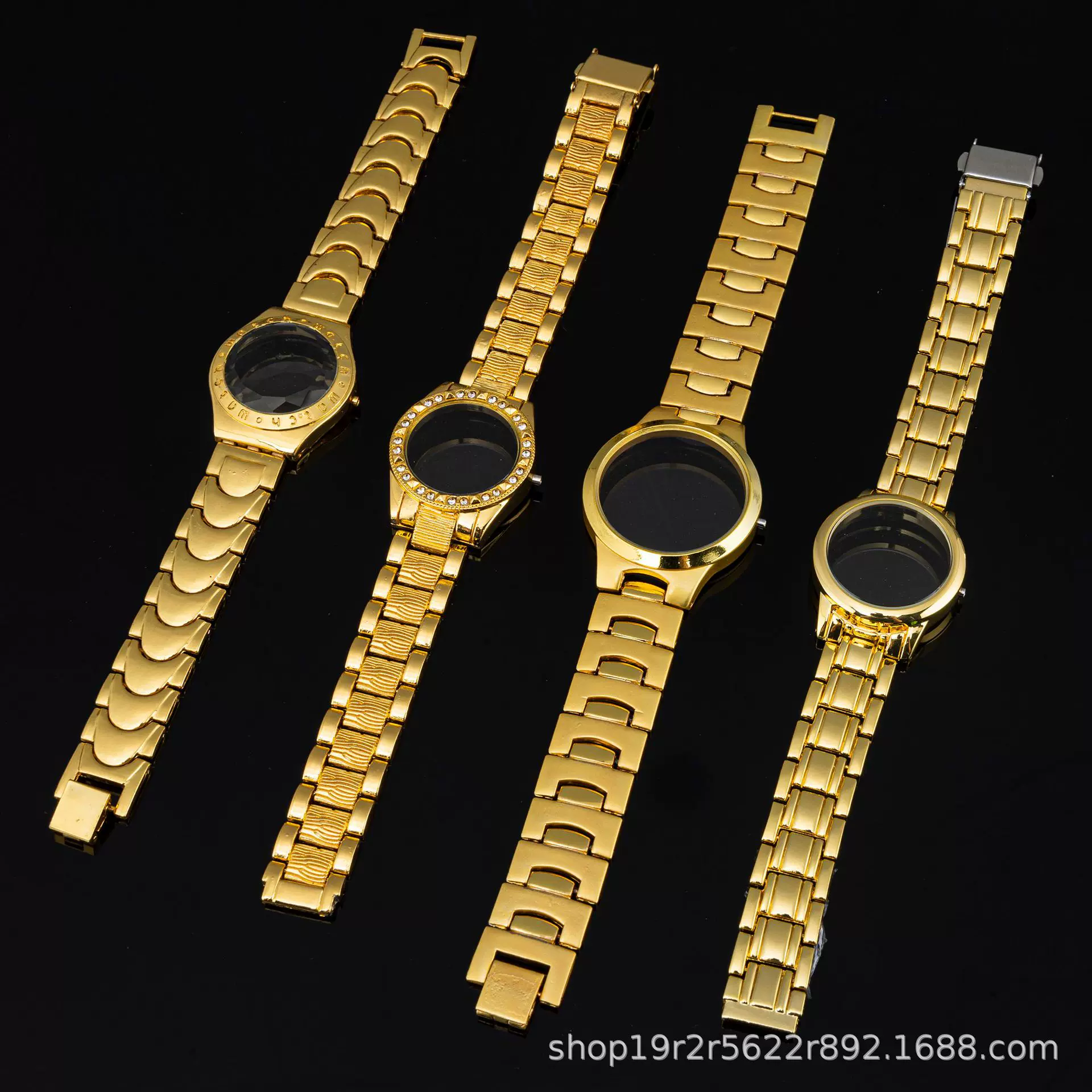 石英表壳全套手表配件大全表带精选推荐批发源头厂家定制外壳钢壳