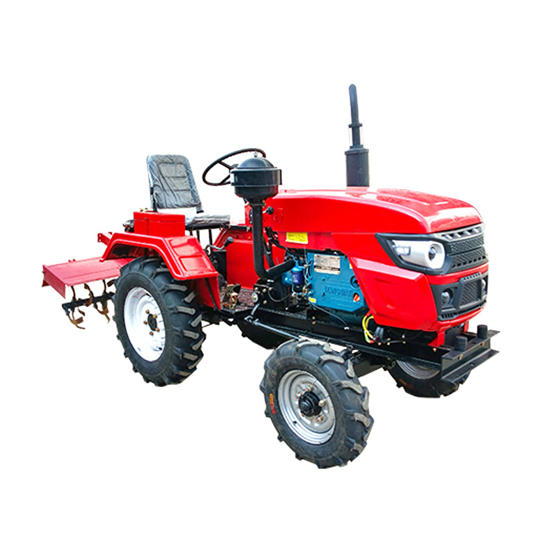 Tractor de montaje de gran caballo de Zhongmei arrozal de tierra seca arado rotativo de doble propósito zanja máquina integrada de siembra y fertilización