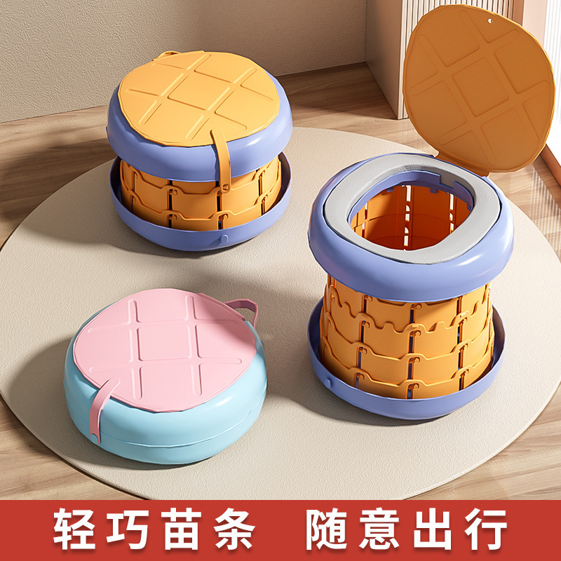 Foldable Horse Easy to Carry Children's Potty Boy Urinal Children's Baby Travel Toilet