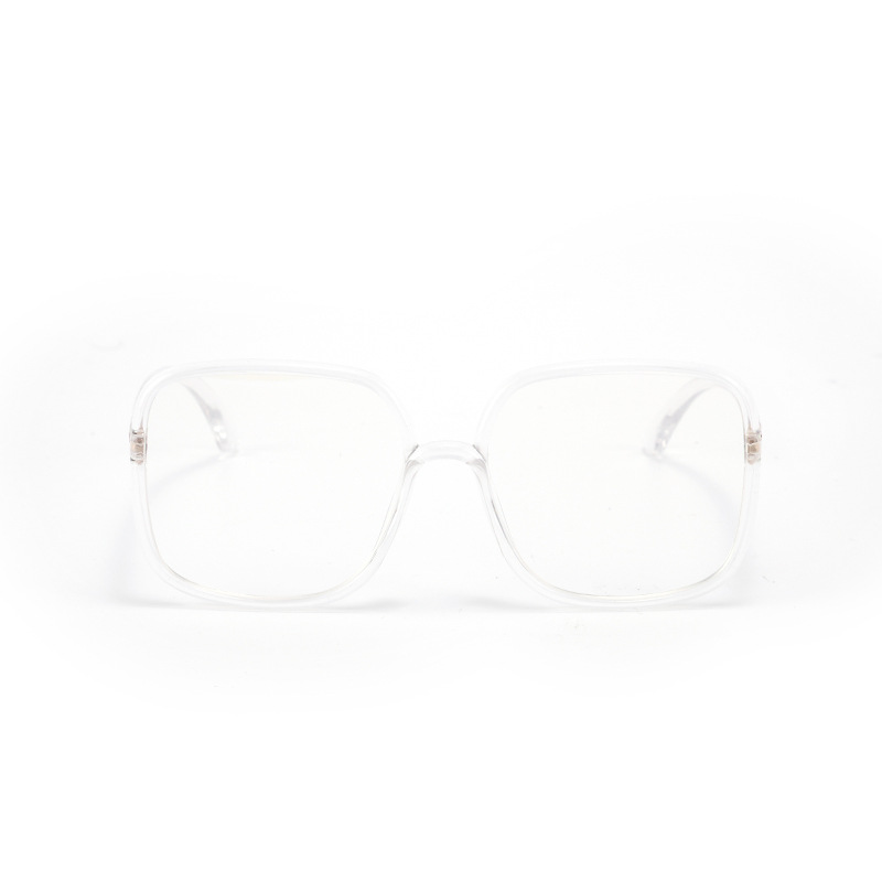 批发2021新款复古防蓝光眼镜pc框架平光镜时尚眼镜框可配镜镜架